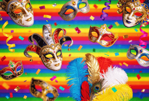 CAPA FUNDO FOTOGRÁFICO HORIZONTAL CARNAVAL | TECIDO PREMIUM  | VÁRIOS MODELOS - 2.20X1.50M