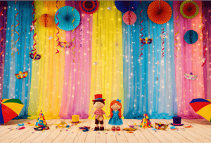 CAPA FUNDO FOTOGRÁFICO HORIZONTAL CARNAVAL | TECIDO PREMIUM  | VÁRIOS MODELOS - 2.20X1.50M