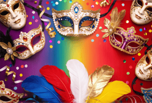 CAPA FUNDO FOTOGRÁFICO HORIZONTAL CARNAVAL | TECIDO PREMIUM  | VÁRIOS MODELOS - 2.20X1.50M