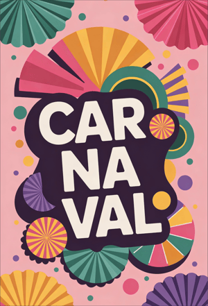 CAPA FUNDO FOTOGRÁFICO VERTICAL CARNAVAL | TECIDO PREMIUM  | VÁRIOS MODELOS - 1.50X2.20M