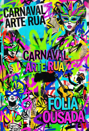CAPA FUNDO FOTOGRÁFICO VERTICAL CARNAVAL | TECIDO PREMIUM  | VÁRIOS MODELOS - 1.50X2.20M
