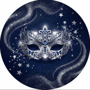 CAPA PAINEL REDONDO CARNAVAL | TECIDO PREMIUM  | VÁRIOS MODELOS - 1.50X1.50M E 50X50CM