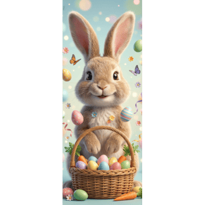 CAPA PAINEL PORTA PÁSCOA COELHO| TECIDO PREMIUM  | VÁRIOS MODELOS - 85cm x 2.10M