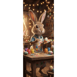 CAPA PAINEL PORTA PÁSCOA COELHO| TECIDO PREMIUM  | VÁRIOS MODELOS - 85cm x 2.10M