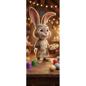 CAPA PAINEL PORTA PÁSCOA COELHO| TECIDO PREMIUM  | VÁRIOS MODELOS - 85cm x 2.10M