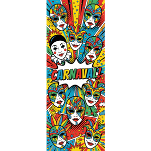 CAPA PAINEL PORTA CARNAVAL | TECIDO PREMIUM  | VÁRIOS MODELOS - 85cm x 2.10M