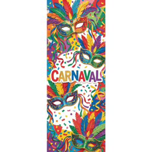 CAPA PAINEL PORTA CARNAVAL | TECIDO PREMIUM  | VÁRIOS MODELOS - 85cm x 2.10M