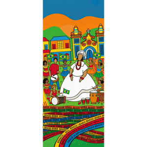 CAPA PAINEL PORTA CARNAVAL | TECIDO PREMIUM  | VÁRIOS MODELOS - 85cm x 2.10M