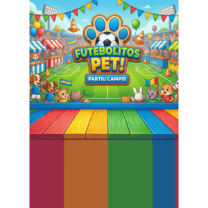 CAPA FUNDO FOTOGRÁFICO PET  COPA DO MUNDO | TECIDO PREMIUM  | VÁRIOS MODELOS. - 1.20X1.70M