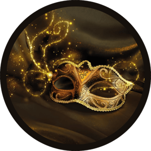 CAPA PAINEL REDONDO CARNAVAL | TECIDO PREMIUM  | VÁRIOS MODELOS - 1.50X1.50M E 50X50CM