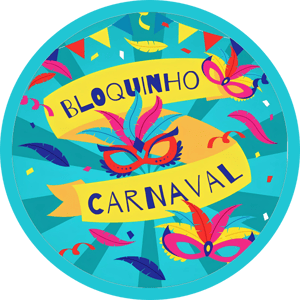 CAPA PAINEL REDONDO CARNAVAL | TECIDO PREMIUM  | VÁRIOS MODELOS - 1.50X1.50M E 50X50CM