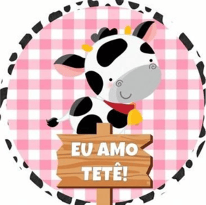 CAPA PAINEL REDONDO FAZENDINHA | TECIDO PREMIUM  | VÁRIOS MODELOS - 1.50X1.50M E 50X50CM