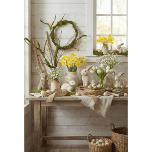 CAPA FUNDO FOTOGRÁFICO VERTICAL PÁSCOA COELHO | TECIDO PREMIUM  | VÁRIOS MODELOS - 1.50X2.20CM