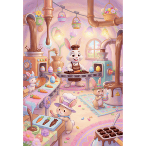 CAPA FUNDO FOTOGRÁFICO VERTICAL PÁSCOA COELHO | TECIDO PREMIUM  | VÁRIOS MODELOS - 1.50X2.20CM