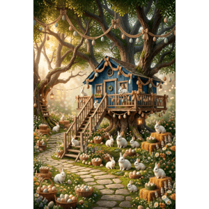 CAPA FUNDO FOTOGRÁFICO VERTICAL PÁSCOA COELHO | TECIDO PREMIUM  | VÁRIOS MODELOS - 1.50X2.20CM