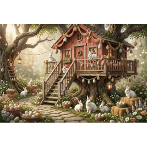 CAPA FUNDO FOTOGRÁFICO HORIZONTAL PÁSCOA COELHO| TECIDO PREMIUM  | VÁRIOS MODELOS - 2.20X1.50M