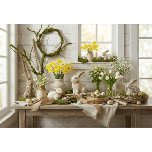 CAPA FUNDO FOTOGRÁFICO HORIZONTAL PÁSCOA COELHO| TECIDO PREMIUM  | VÁRIOS MODELOS - 2.20X1.50M