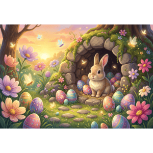 CAPA FUNDO FOTOGRÁFICO HORIZONTAL PÁSCOA COELHO| TECIDO PREMIUM  | VÁRIOS MODELOS - 2.20X1.50M