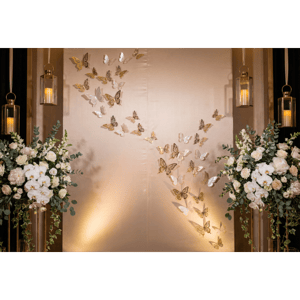 CAPA FUNDO FOTOGRÁFICO HORIZONTAL BORBOLETA| TECIDO PREMIUM  | VÁRIOS MODELOS - 2.20X1.50M