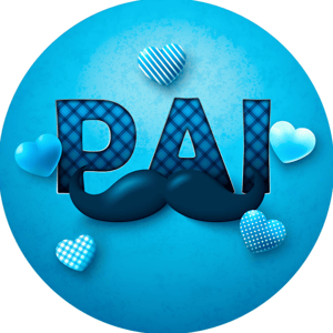 CAPA PAINEL REDONDO DIA DOS PAIS | TECIDO PREMIUM  | VÁRIOS MODELOS - 1.50X1.50M E 50X50CM