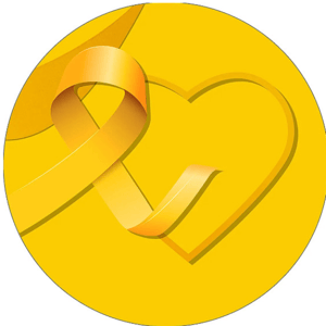 CAPA PAINEL REDONDO SETEMBRO AMARELO | TECIDO PREMIUM  | VÁRIOS MODELOS - 1.50X1.50M E 50X50CM