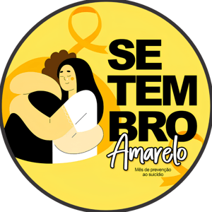 CAPA PAINEL REDONDO SETEMBRO AMARELO | TECIDO PREMIUM  | VÁRIOS MODELOS - 1.50X1.50M E 50X50CM