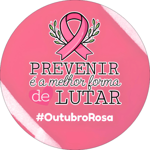 CAPA PAINEL REDONDO OUTUBRO ROSA | TECIDO PREMIUM  | VÁRIOS MODELOS - 1.50X1.50M E 50X50CM