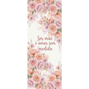 CAPA PAINEL PORTA DIA DAS MÃES  | TECIDO PREMIUM  | VÁRIOS MODELOS - 85cm x 2.10M