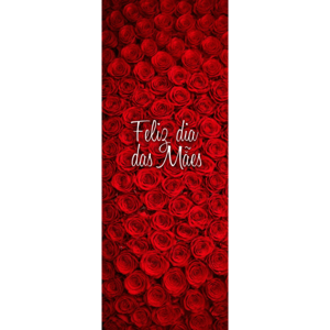 CAPA PAINEL PORTA DIA DAS MÃES  | TECIDO PREMIUM  | VÁRIOS MODELOS - 85cm x 2.10M