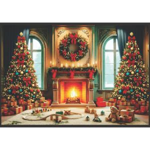 CAPA FUNDO FOTOGRÁFICO HORIZONTAL NATAL| TECIDO PREMIUM  | VÁRIOS MODELOS - 2.20X1.50M