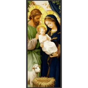 CAPA PAINEL PORTA NATAL PRESÉPIO | TECIDO PREMIUM  | VÁRIOS MODELOS - 85cm x 2.10M