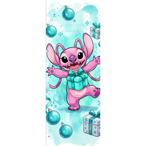 CAPA PAINEL PORTA NATAL STITCH| TECIDO PREMIUM  | VÁRIOS MODELOS - 85cm x 2.10M