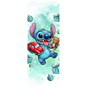 CAPA PAINEL PORTA NATAL STITCH| TECIDO PREMIUM  | VÁRIOS MODELOS - 85cm x 2.10M