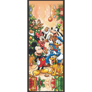 CAPA PAINEL PORTA NATAL MICKEY| TECIDO PREMIUM  | VÁRIOS MODELOS - 85cm x 2.10M