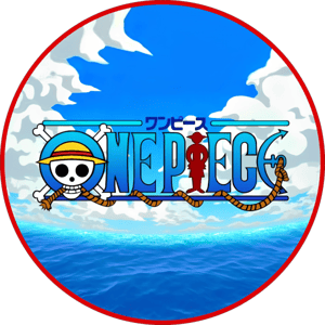 CAPA PAINEL REDONDO ANIME ONE PIECE | TECIDO PREMIUM  | VÁRIOS MODELOS - 1.50X1.50M E 50X50CM