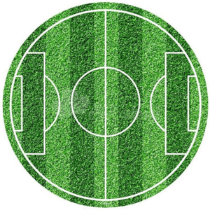 CAPA PAINEL REDONDO FUTEBOL | TECIDO PREMIUM  | VÁRIOS MODELOS - 1.50X1.50M E 50X50CM