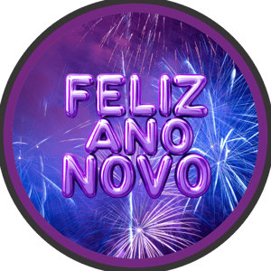 CAPA PAINEL REDONDO ANO NOVO| TECIDO PREMIUM  | VÁRIOS MODELOS - 1.50X1.50M E 50X50CM