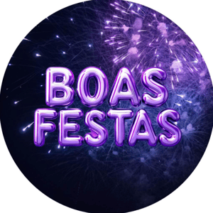 CAPA PAINEL REDONDO ANO NOVO| TECIDO PREMIUM  | VÁRIOS MODELOS - 1.50X1.50M E 50X50CM