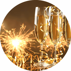 CAPA PAINEL REDONDO ANO NOVO| TECIDO PREMIUM  | VÁRIOS MODELOS - 1.50X1.50M E 50X50CM