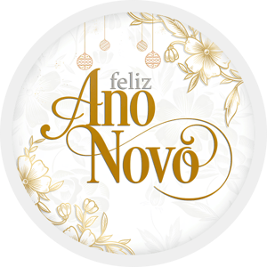 CAPA PAINEL REDONDO ANO NOVO| TECIDO PREMIUM  | VÁRIOS MODELOS - 1.50X1.50M E 50X50CM