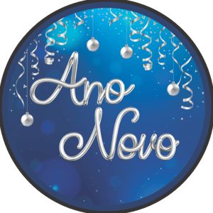 CAPA PAINEL REDONDO ANO NOVO| TECIDO PREMIUM  | VÁRIOS MODELOS - 1.50X1.50M E 50X50CM