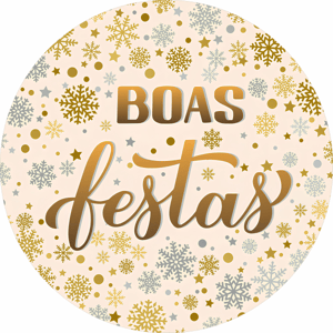 CAPA PAINEL REDONDO ANO NOVO| TECIDO PREMIUM  | VÁRIOS MODELOS - 1.50X1.50M E 50X50CM