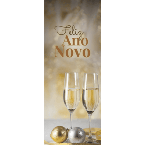 CAPA PAINEL PORTA ANO NOVO| TECIDO PREMIUM  | VÁRIOS MODELOS - 85cm x 2.10M