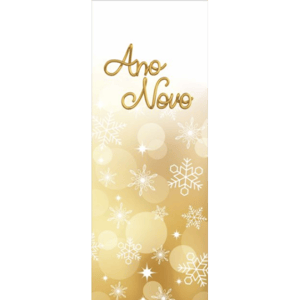 CAPA PAINEL PORTA ANO NOVO| TECIDO PREMIUM  | VÁRIOS MODELOS - 85cm x 2.10M