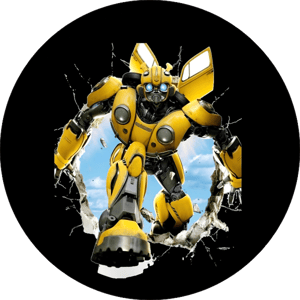 CAPA PAINEL REDONDO TRANSFORMERS | TECIDO PREMIUM  | VÁRIOS MODELOS - 1.50X1.50M E 50X50CM