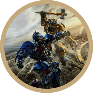 CAPA PAINEL REDONDO TRANSFORMERS | TECIDO PREMIUM  | VÁRIOS MODELOS - 1.50X1.50M E 50X50CM