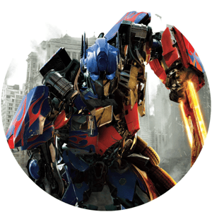 CAPA PAINEL REDONDO TRANSFORMERS | TECIDO PREMIUM  | VÁRIOS MODELOS - 1.50X1.50M E 50X50CM