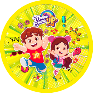 CAPA PAINEL REDONDO MARIA CLARA E JP | TECIDO PREMIUM  | VÁRIOS MODELOS - 1.50X1.50M E 50X50CM