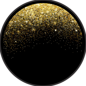 CAPA PAINEL REDONDO GLITTER| TECIDO PREMIUM  | VÁRIOS MODELOS - 1.50X1.50M E 50X50CM