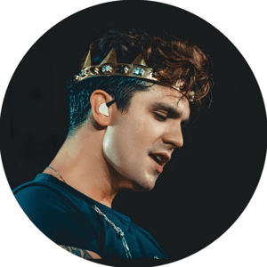 CAPA PAINEL REDONDO LUAN SANTANA | TECIDO PREMIUM  | VÁRIOS MODELOS - 1.50X1.50M E 50X50CM